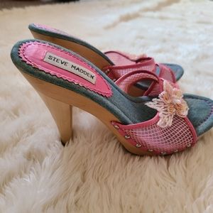 Steve Madden Pink Platform Heel